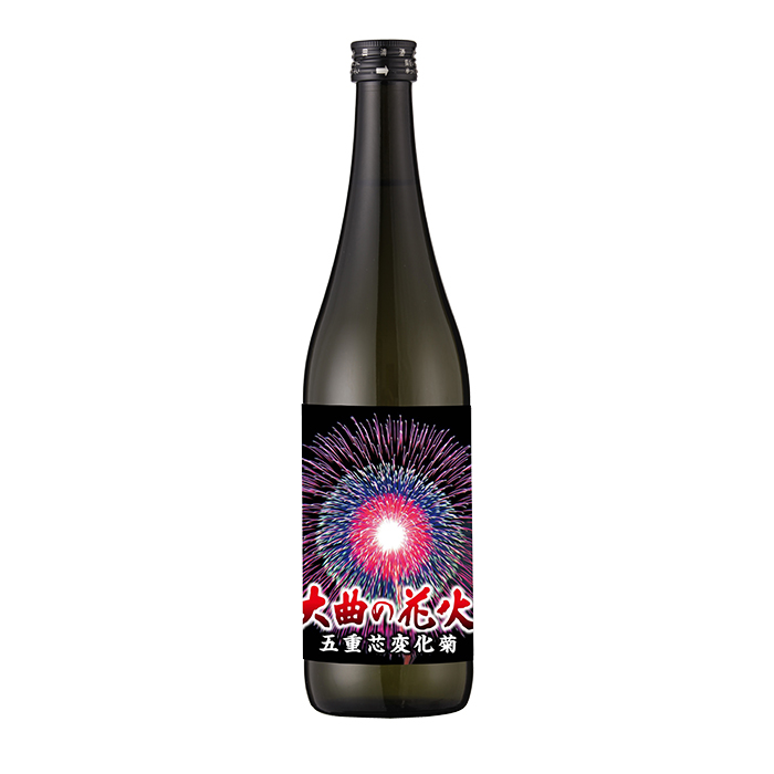 出羽鶴 大曲の花火～五重芯変化菊～