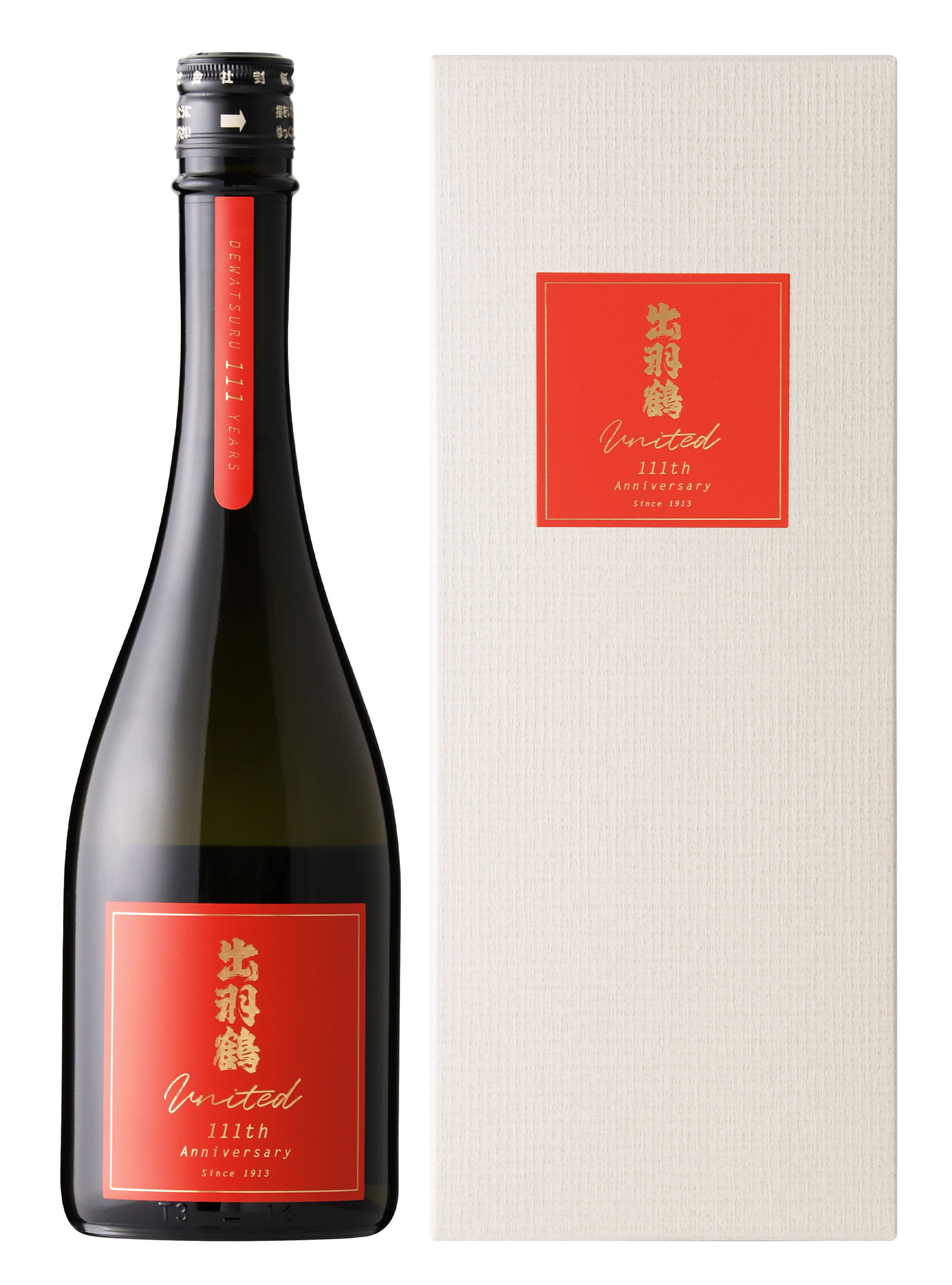 出羽鶴 111周年記念醸造 純米大吟醸 UNITED