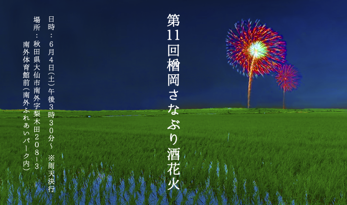 さなぶり花火大会